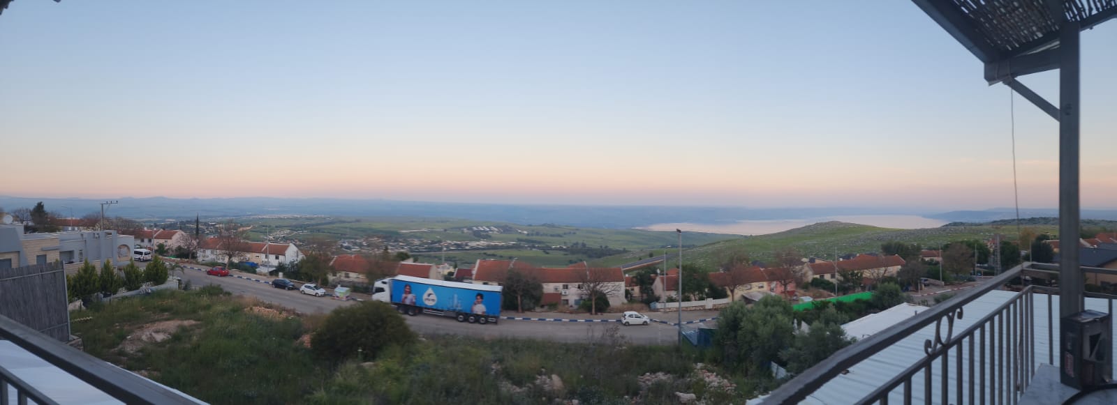 נוף פנורמי לגולן ולכנרת
